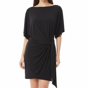 Abi Ferrin Elegant Black Mini Dress